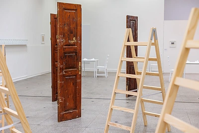 Yoko Ono paroda / Eriko Ovčarenko / BNS nuotr.