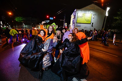 Fluxus festivalis 2022: kopimas į Parodos kalną / Teodoro Biliūno / BNS nuotr.