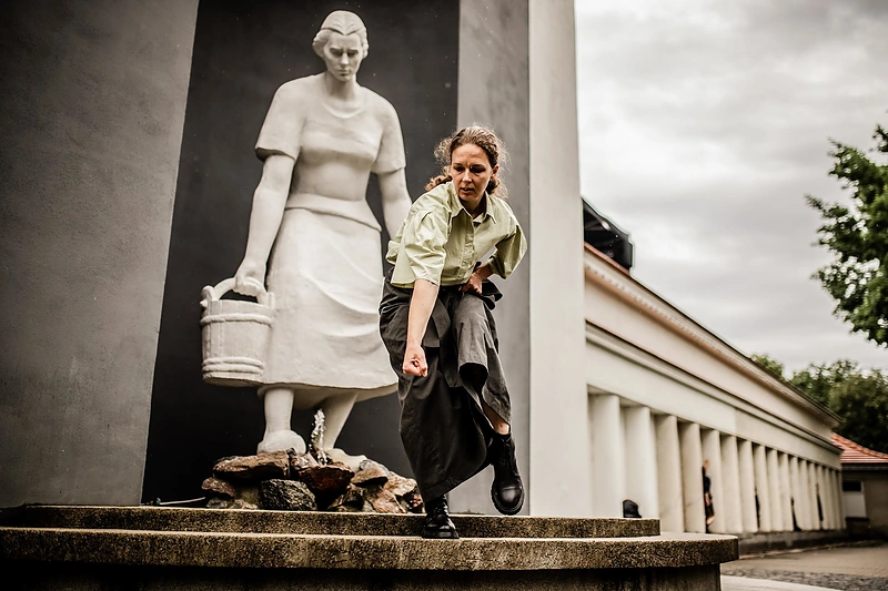 L.L.Švedaitės ekskursija po Žaliakalnį / Miško Motės nuotr.