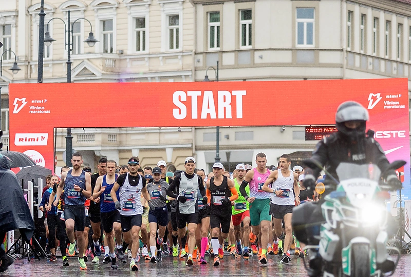„Rimi“ Vilniaus maratonas 2022 / Lukas Balandis / BNS nuotr.