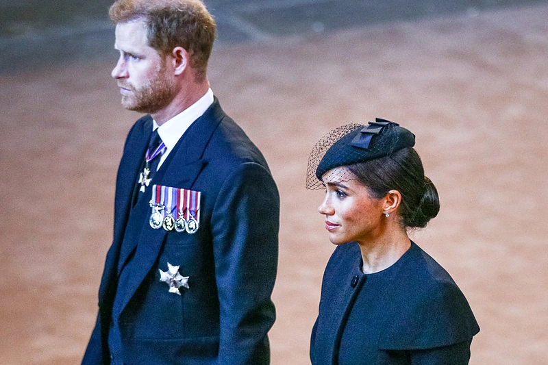 Meghan Markle ir princas Harry / „Scanpix“ nuotr.