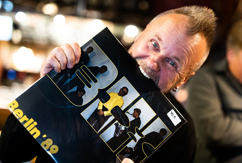 „Bix“ dvigubos vinilo plokštelės „Berlin ’89 (Extended)“ pristatymas / Gretos Skaraitienės / BNS nuotr.