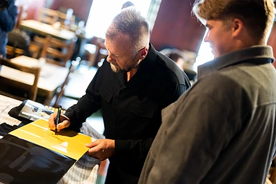 „Bix“ dvigubos vinilo plokštelės „Berlin ’89 (Extended)“ pristatymas / Gretos Skaraitienės / BNS nuotr.