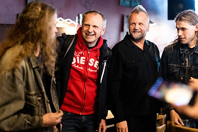 „Bix“ dvigubos vinilo plokštelės „Berlin ’89 (Extended)“ pristatymas / Gretos Skaraitienės / BNS nuotr.