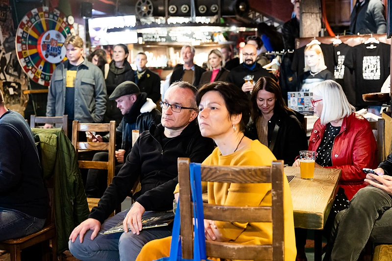 „Bix“ dvigubos vinilo plokštelės „Berlin ’89 (Extended)“ pristatymas / Gretos Skaraitienės / BNS nuotr.