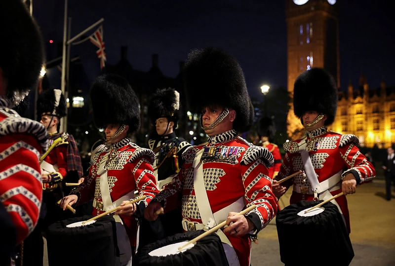 Karalienės Elžbietos II laidotuvių repeticija / „Reuters“/„Scanpix“ nuotr.