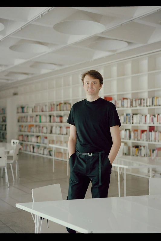 Kuratorius Valentinas Klimašauskas / Visvaldo Morkevičiaus nuotr.