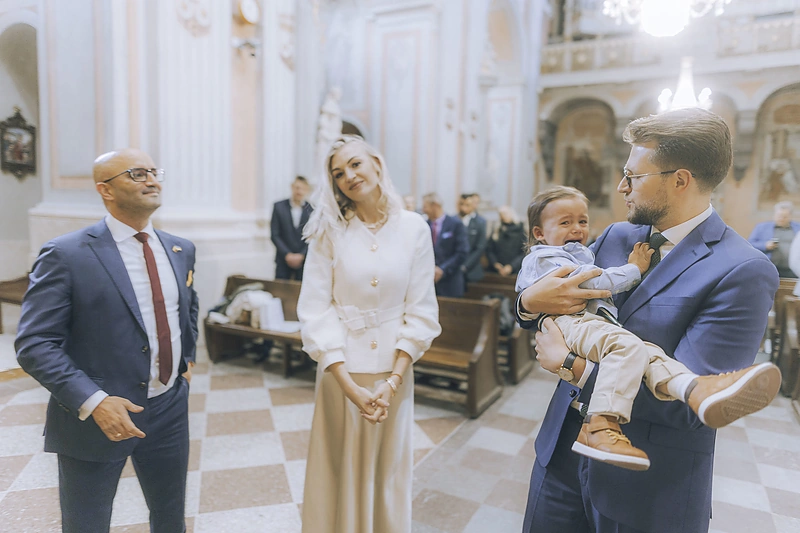 Samo Bhaskaro ir jo žmonos Justynos Bhaskar sūnaus krikštynos / Irmanto Gelūno / BNS nuotr.