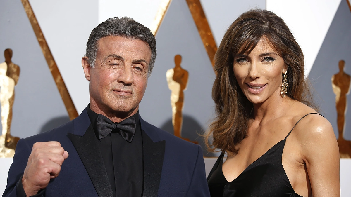 Sylvesteris Stallone, Jennifer Flavin / „Reuters“/„Scanpix“ nuotr.