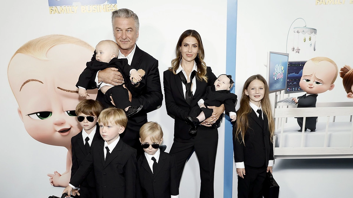 Alecas Baldwinas, Hilaria Baldwin / AFP/„Scanpix“ nuotr.