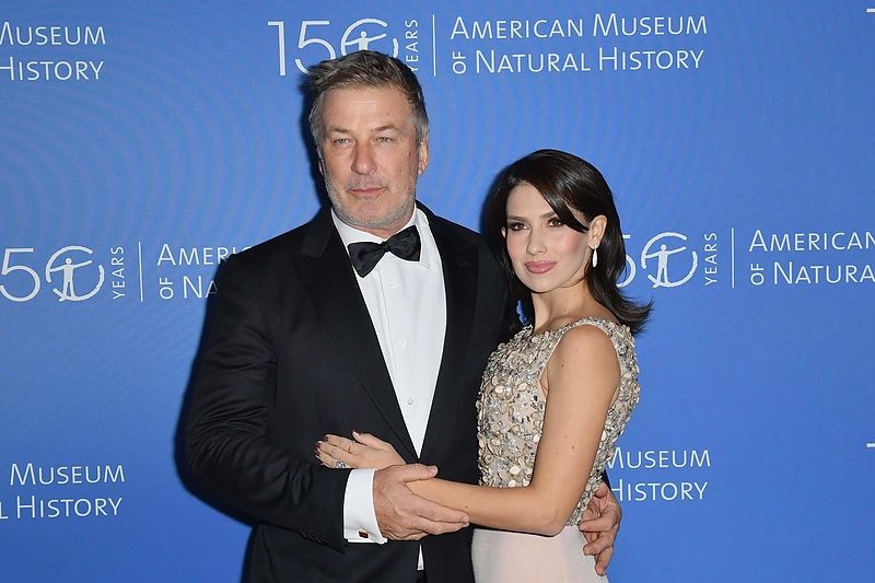 Alecas Baldwinas, Hilaria Baldwin / AFP/„Scanpix“ nuotr.