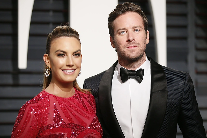 Armie Hammeris, Elizabeth Chambers / AFP/„Scanpix“ nuotr.