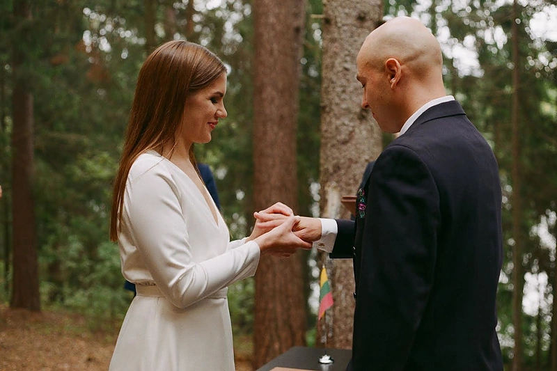 Godos Raibytės ir Marijaus Aleksos vestuvės / Beatričė Staniūnaitė nuotr.