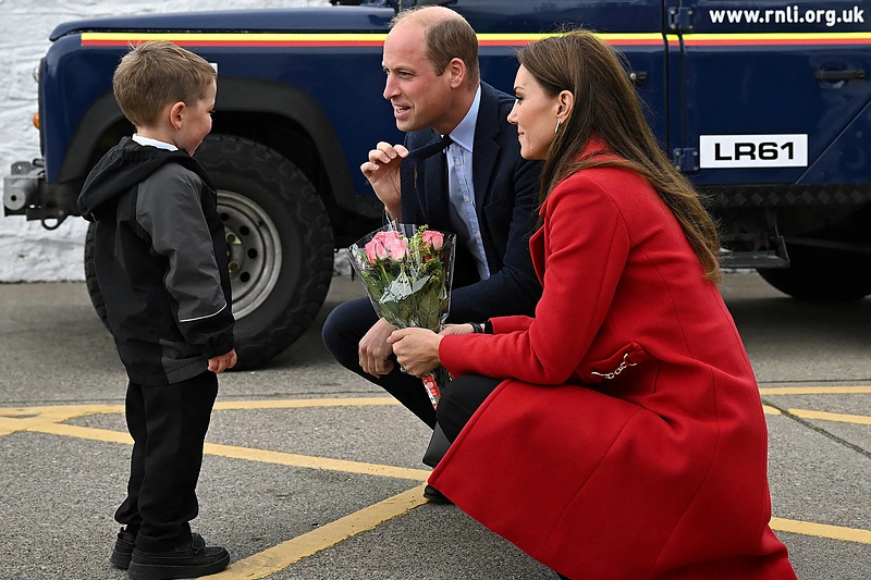 Princas Williamas ir Catherine Middleton lankėsi Velse / „Scanpix“ nuotr.