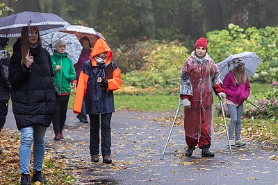 Ajanos Lolat žygis siekiant Gineso rekordo / Pauliaus Peleckio / BNS nuotr.