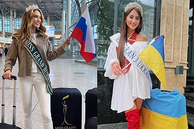 Sujudimas tarptautiniame grožio konkurse: ukrainietę ir rusę bandyta apgyvendinti kartu