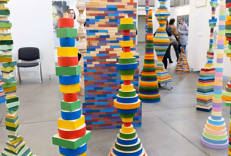 Geriausios „ArtVilnius’22“ galerijos. „Titanikas“. VDA Parodų salės / Mariaus Žičiaus nuotr.