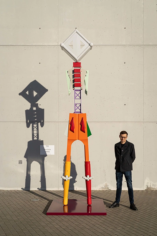 Geriausias jaunasis „ArtVilnius’22“ menininkas – Jonas Aničas. Paroda Takas. Andrej Vasilenko nuotr. / „ArtVilnius“ nuotr.