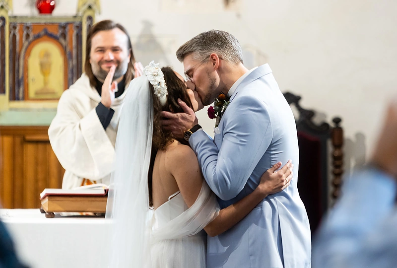 Sandros Carrillo Casbas ir Andrejaus Voronos vestuvės / Žygimanto Gedvilos / BNS nuotr.