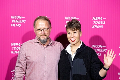 Tarptautinio dokumentinių filmų festivalio „Nepatogus kinas“ atidarymas / Žygimanto Gedvilos / BNS nuotr.