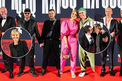 Milijono vertės filmo „Piktųjų karta“ premjeroje – netikėtas bučinys, aktoriai ir garsios poros