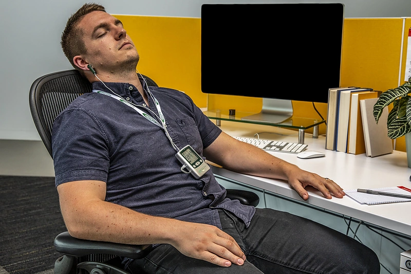 Medicinos prietaisas „Alpha-Stim®“ nerimui ir depresijai gydyti / Gamintojo nuotr.