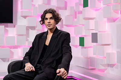 15min studijoje - atlikėjas Rokas Yan / Pauliaus Peleckio / BNS nuotr.