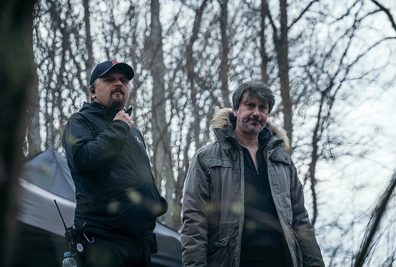 Filmo „Vesper“ filmavimo užkulisiai / Asmeninio archyvo nuotr.