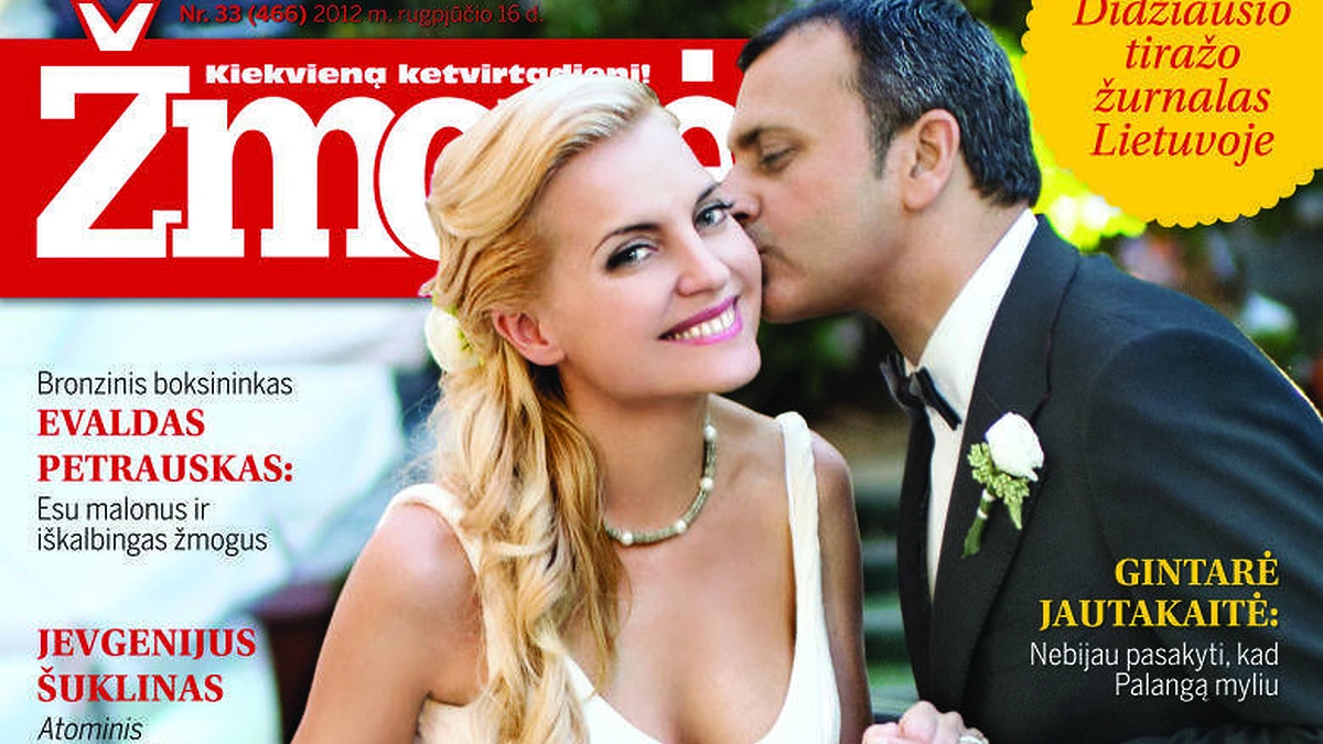 Gabrielė Bartkutė ir Bilalas Majid / Žurnalo „Žmonės“ viršelis