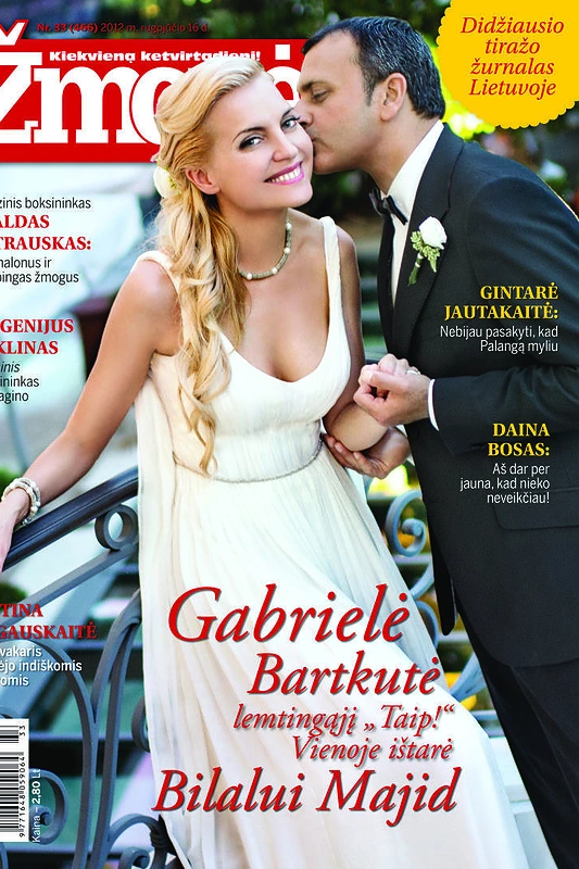 Gabrielė Bartkutė ir Bilalas Majid / Žurnalo „Žmonės“ viršelis