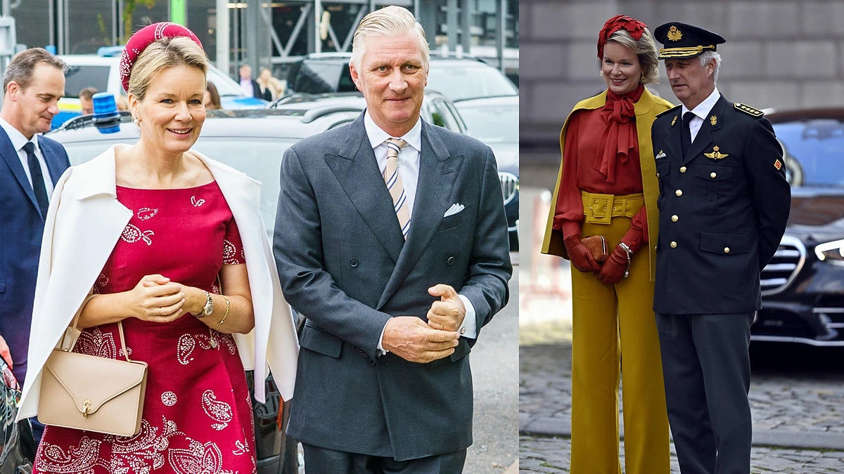 Belgijos karalius Philippe'as ir karalienė Mathilde / „Scanpix“ nuotr.