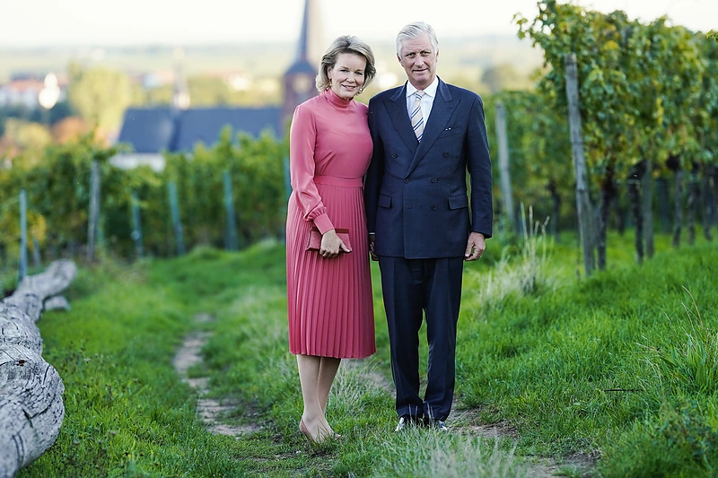 Belgijos karalius Philippe'as ir karalienė Mathilde / „Scanpix“ nuotr.