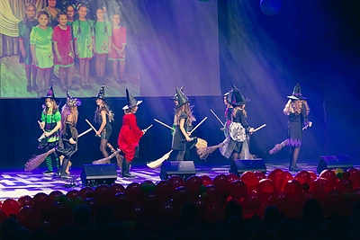 Festivalio „Vaikystės šalyje“ akimirka