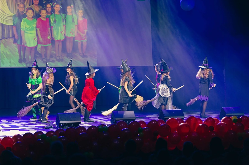 Festivalio „Vaikystės šalyje“ akimirka