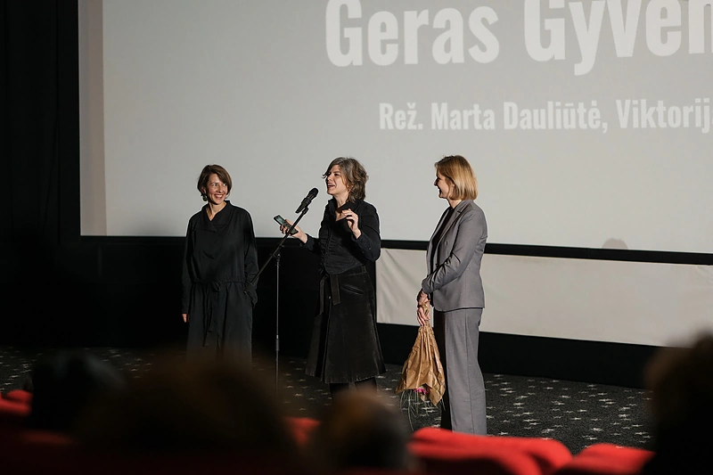 Filmo „Geras gyvenimas“ premjeros akimirka / Joanos Suslavičiūtės nuotr.