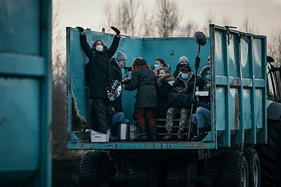 „Vesper“ filmavimo akimirka / Filmo kūrėjų nuotr.
