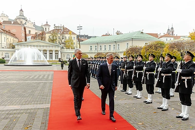 Gitanas Nausėda ir Belgijos Karalius Pilypas / Žygimanto Gedvilos / BNS nuotr.