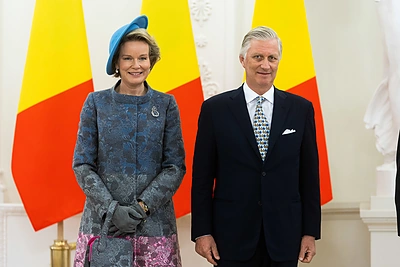 Karalienė Matilda ir Belgijos Karalius Pilypas / Žygimanto Gedvilos / BNS nuotr.