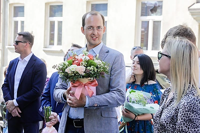 Pagausėjo susisiekimo ministro Mariaus Skuodžio šeima: žmona Rita pagimdė antrą vaiką