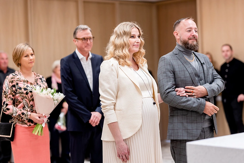 Aušros Štukytės ir Dmitrijaus Radino vestuvės / Lukas Balandis / BNS nuotr.