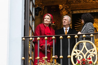 Karalienė Mathilde, Belgijos Karalius Pilypas / Žygimanto Gedvilos / BNS nuotr.