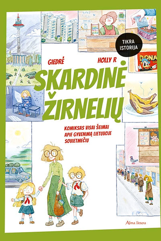 Giedrės Barauskaitės komiksas / Asmeninio albumo nuotr.