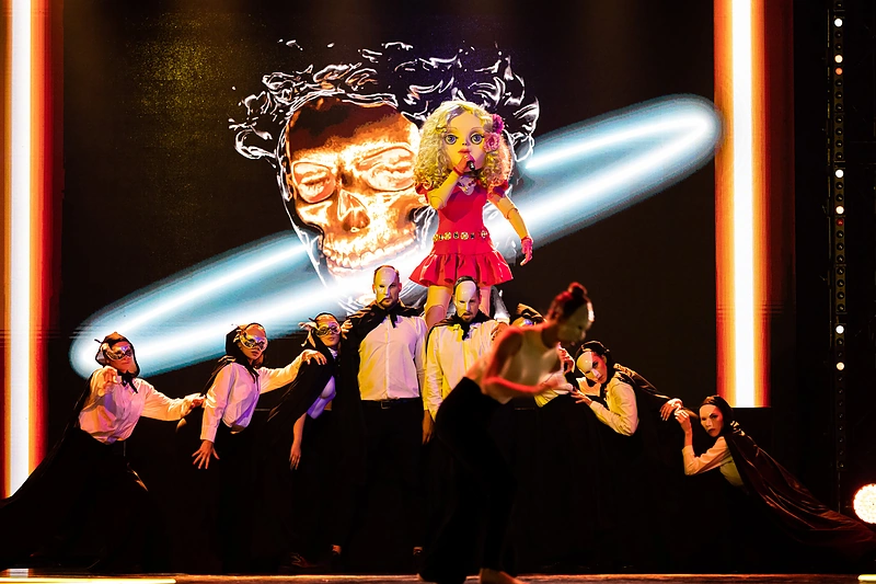 8-oji šou „Kaukės“ laida / Svetlanos Bolnienės nuotr.