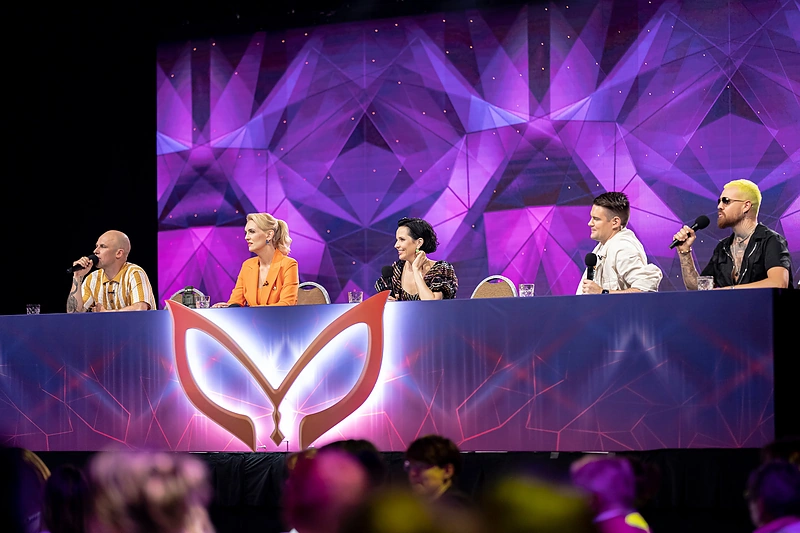 Vidas Bareikis, Rūta Ščiogolevaitė, Monika Liu, Paulius Mikolaitis-Paul de Miko, Robertas Kalinkinas / Svetlanos Bolnienės nuotr.