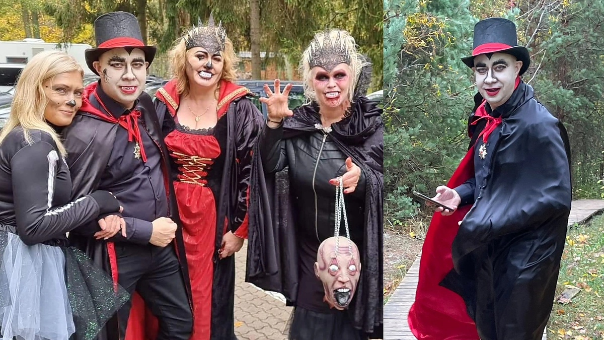 Aurelijus Veryga dalyvavo helovyniškoje automobilių fiestoje / „Veikli grupė“ nuotr.