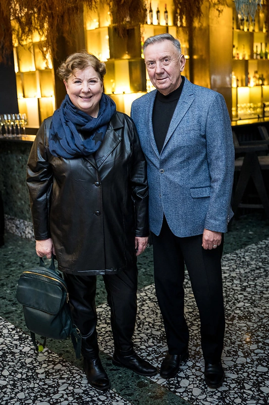 Larisa Kalpokaitė su vyru Jonu Braškiu / Justė Juškevičiūtė nuotr.