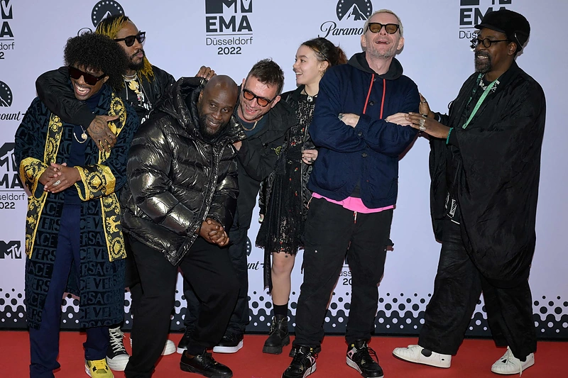 „Gorillaz“ / AFP/„Scanpix“ nuotr.