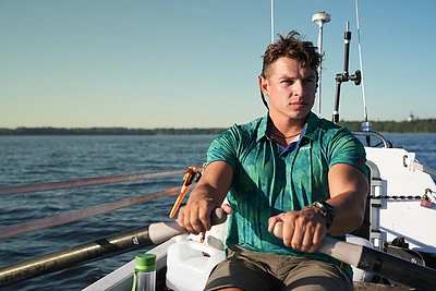 Aurimas Valujavičius ruošiasi kelionei per Atlantą / Asmeninio archyvo nuotr.