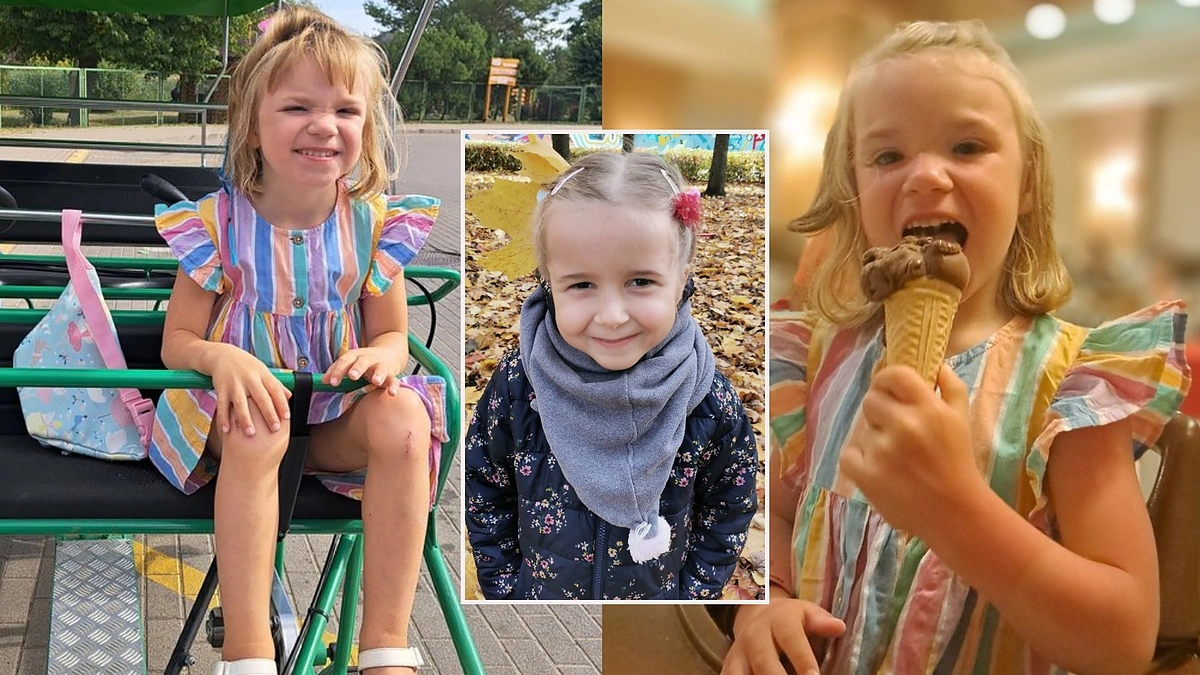 5-metė Evelina / Išsipildymo akcijos nuotr.