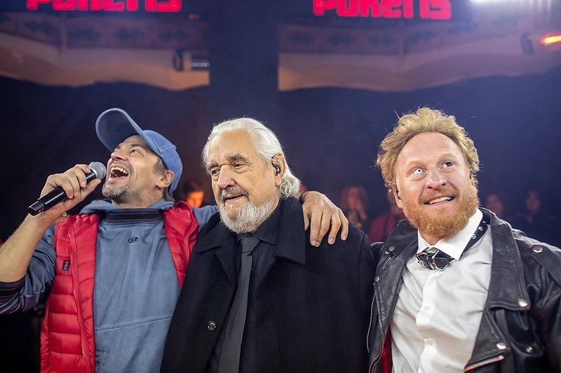 Kino koncertas „Vilniaus Pokeris“ / Viganto Ovadnevo nuotr.